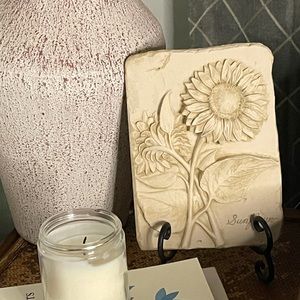 Sunflower plaque